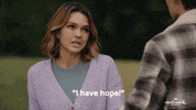 Aimee Teegarden Havehope GIF by Hallmark Channel