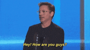 Robert Downey Jr Hi How Are You Guys GIF by AMAs