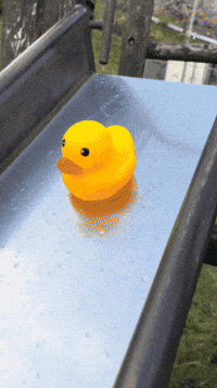 Croix37 duck ahiru duck gif japan duck GIF