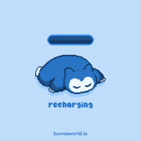 bunnieworld blue pokemon sleepy sleeping GIF