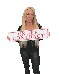 tracycousineau real estate realtor under contract undercontract Sticker