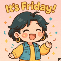 Celebrate Its Friday GIF by Persona