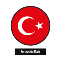Turkey Flag Sticker by Formación Ninja