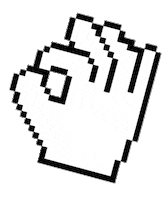 hand click Sticker by Vell