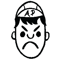 Cartoon Sticker by Angry Pablo