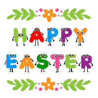 Happy Easter Sticker by binibambini