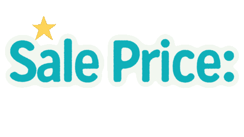 Sale Price Sticker by Decorating Outlet