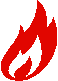 Plant Based Fire Sticker by Impossible Foods