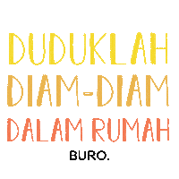 Work From Home Quarantine Sticker by Buro Malaysia