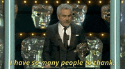 alfonso cuaron bafta film awards 2019 GIF by BAFTA