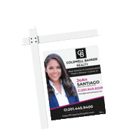 Propertyshopnj real estate for sale for rent yard sign Sticker
