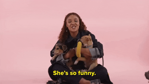 She Is So Funny Tessa Thompson GIF by BuzzFeed