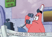 spongebob this is patrick GIF by Mars @ GIPHY