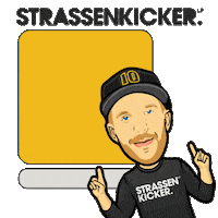Strassenkicker podolski lukaspodolski lp10 strassenkicker Sticker