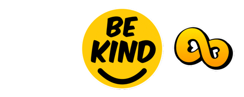 be kind boomerang Sticker by Alnowair