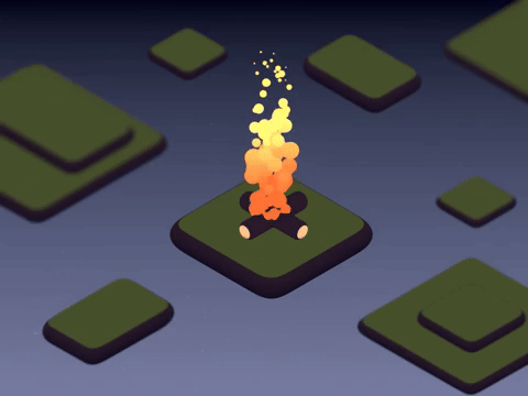 Floating Fire