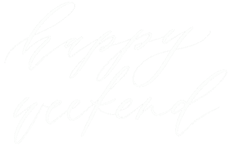 Happy Weekend Sticker
