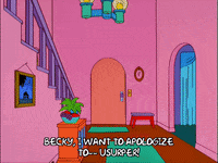 yelling marge simpson GIF