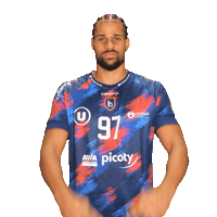 One Love Heart Sticker by Limoges Handball