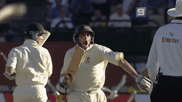 cricketcomau cricket hussey mike hussey winning runs GIF