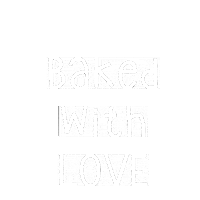 TheCookieStudio love bake baked with love Sticker