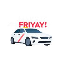 Do It Car Sticker by FREE NOW