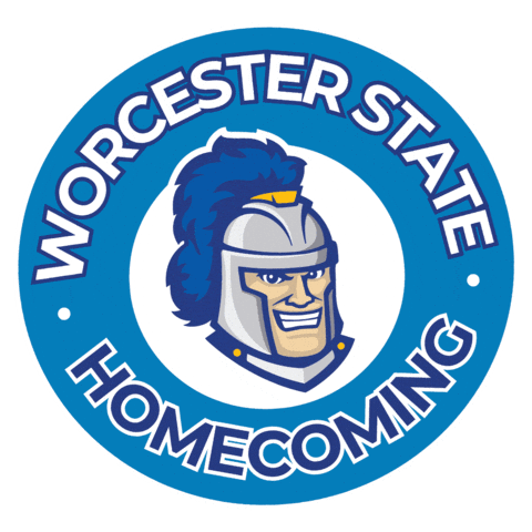 Chandler Homecoming Sticker by Worcester State University