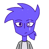Surprised Blink Blink Sticker