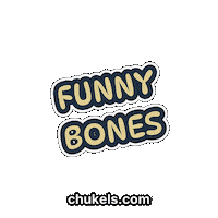 Funny Bones Joke Sticker by chukels