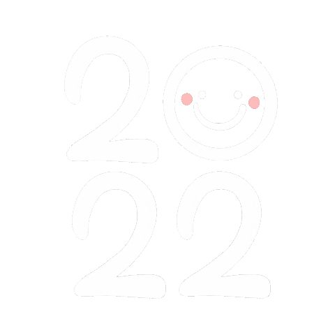 New Year Smile Sticker