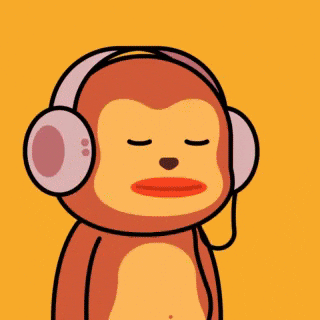 WiseMonkeymeme giphyupload music cartoon vibes GIF