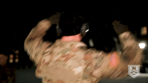 Happy Air Force GIF by Norwich University