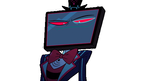 Amazon Studios Hazbin Hotel Sticker by Amazon Prime Video