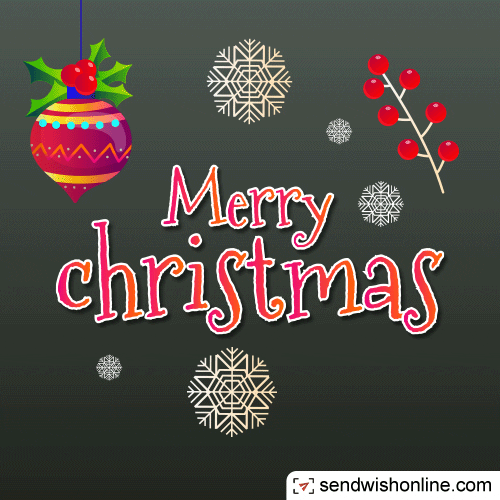 Happy New Year Christmas GIF by sendwishonline.com