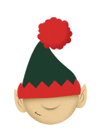 Elf On The Shelf Christmas Sticker by Great Run