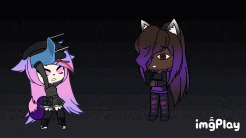 GGifsAbby1123 giphyupload mean gacha chair ahahahahaha GIF