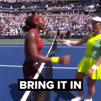 Us Open Tennis Hug GIF by US Open