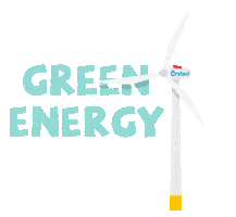 wind turbine Sticker by Ørsted