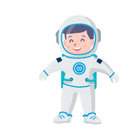 Happy Space Sticker by SIRCLO