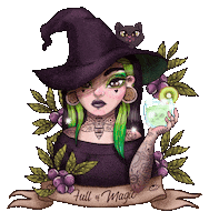Cat Magic Sticker