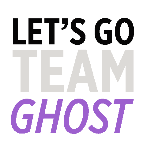 Team Ghost Lu Sticker by Lamar University