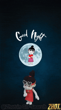 Relaxing Good Night GIF by Zhotcita