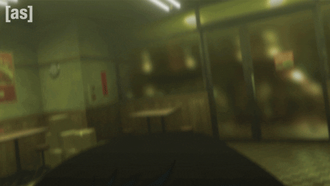 Attack Dodge GIF by Adult Swim