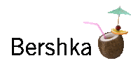 Minnie Hawaiian Sticker by Bershka
