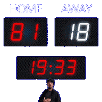 18 Away Sticker