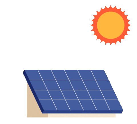 Go Green Solar Energy Sticker by Future Earth