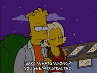 bart simpson couple GIF