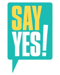Say Yes Volunteer Sticker by New City Church