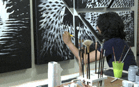 art painting GIF by sameerhazari