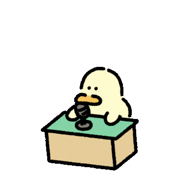 420gram00 giphyupload character duck banana Sticker